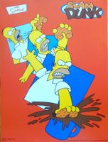 Poster Homer Simpson - Slam Dunk