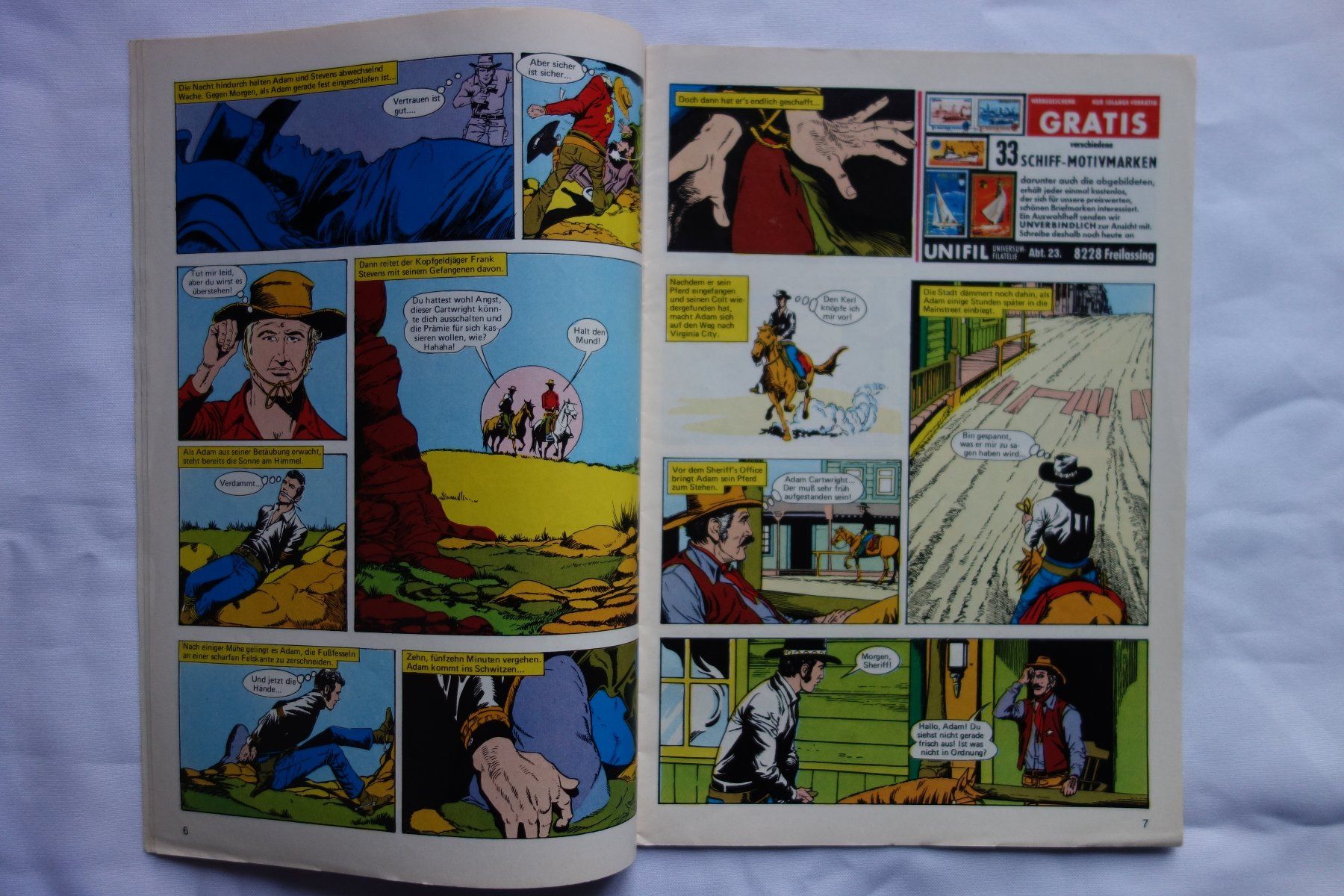 Fumetti: BONANZA - Nr. 58 - Gratis Versand ! – Usato da Luzern venduto da ron_35 3