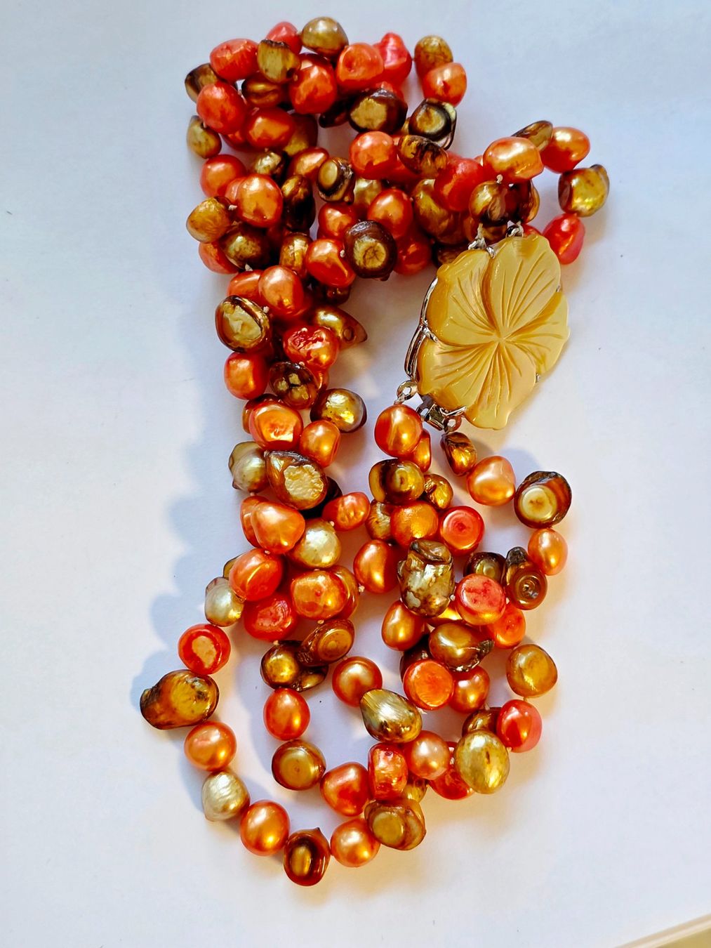 Catenine: Buntes Perlen Collier – Nuovo (secondo la descrizione) da Zürich venduto da ben_mn5h 7