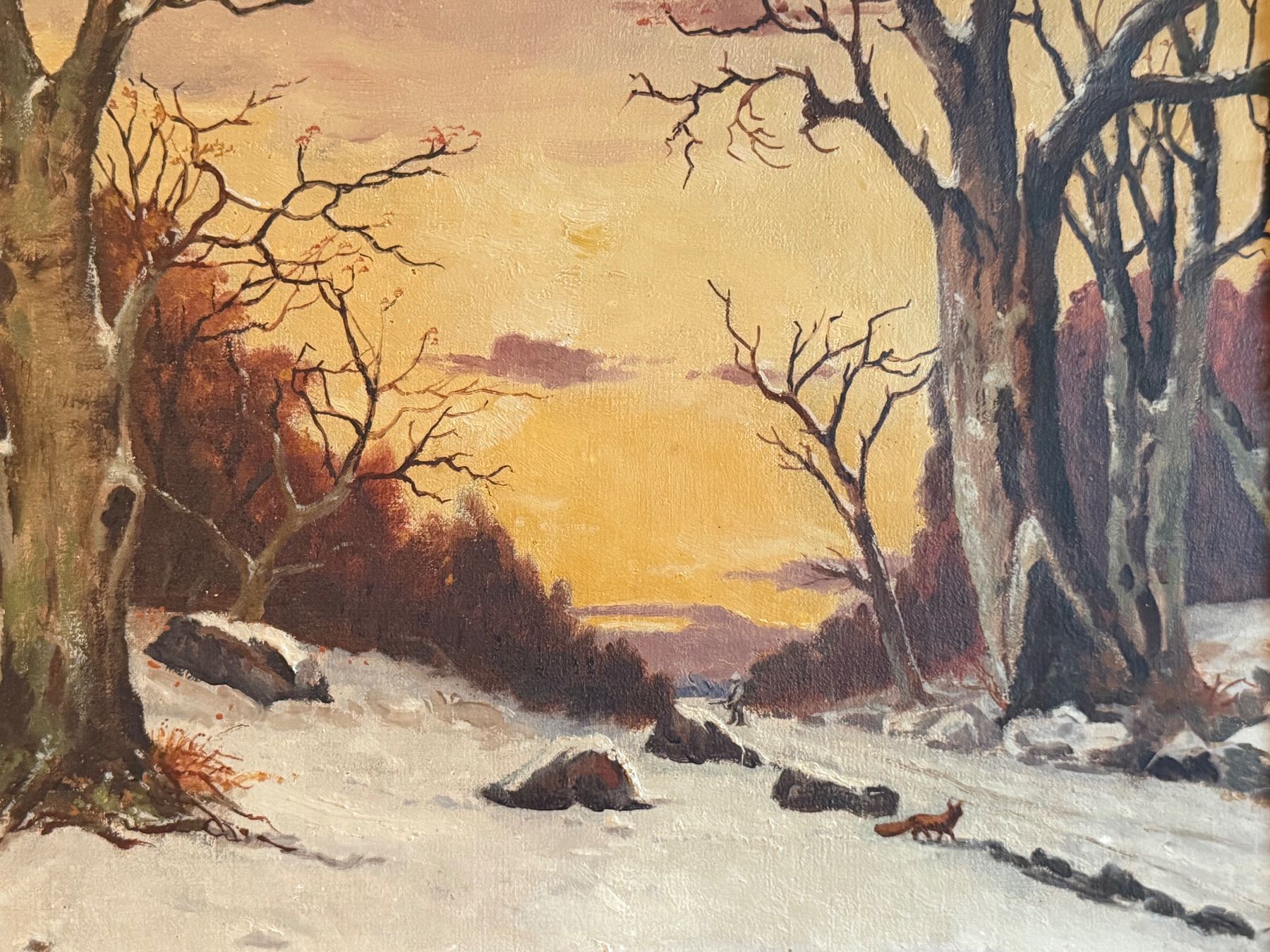 Dipinti: J. Gürtler  1948 Original Gemälde – Usato da Basel venduto da PAUL_ART 5
