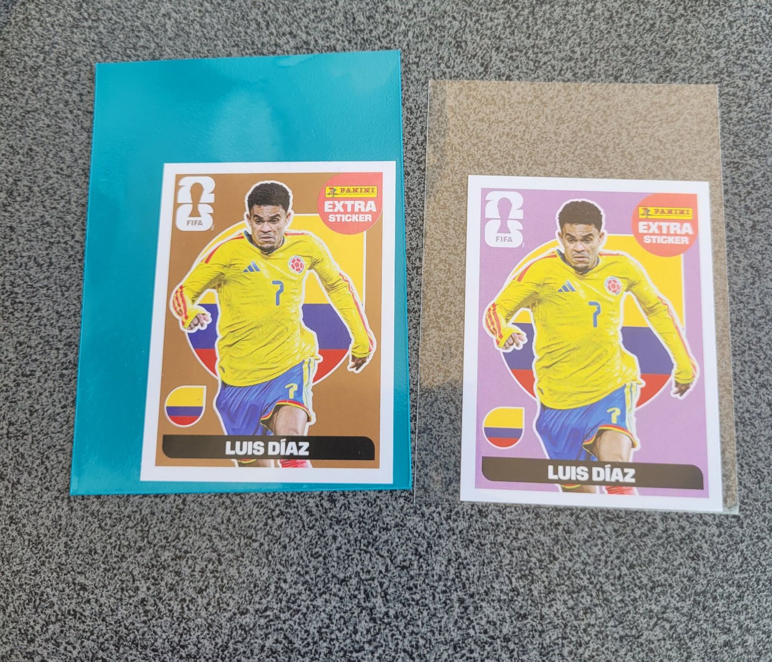 Panini Carte collezionabili: Luis Díaz Bronze & Purple Extra Stickers – Nuovo (secondo la descrizione) da Martigny venduto da sil_ht2d