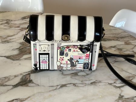 Borsa a tracolla Vendula London motivo negozio usato