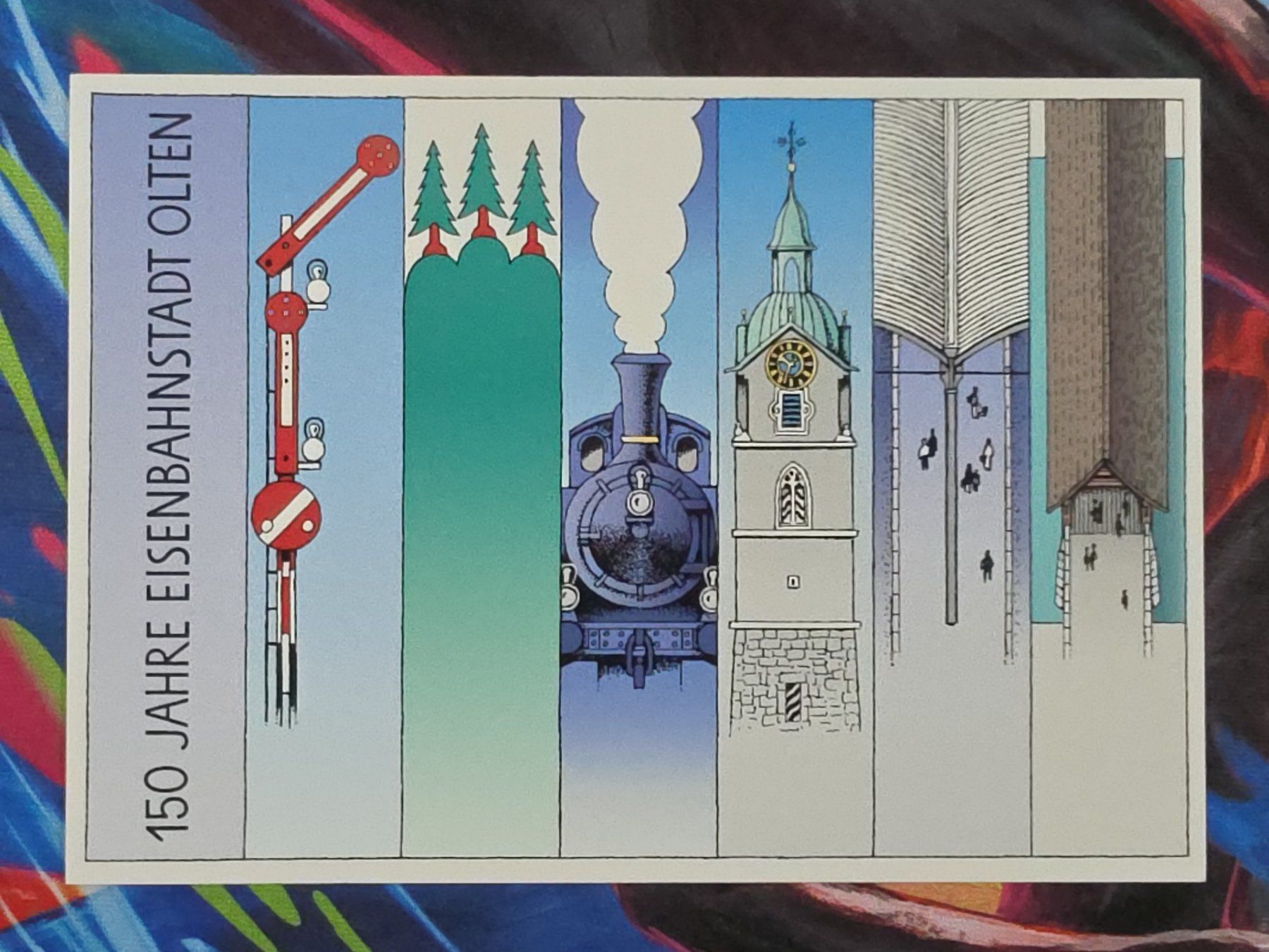 Cartoline postali: CL26 Carte Postale + Timbre Suisse 2006 – Usato da Cousset venduto da Patrick_Collections