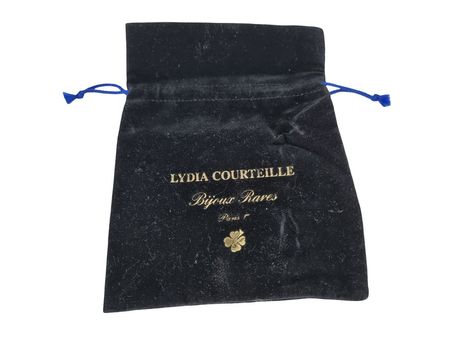 LYDIA COURTEILLE Samtbeutel klein