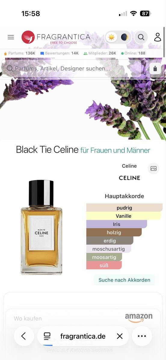Celine Parfum & Eau de Toilette: BLACK TIE CELINE , 2 ml – Gebraucht aus Sursee von nst_czk2 1