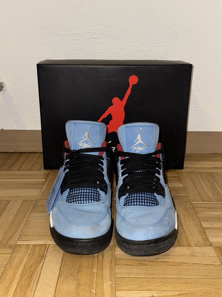 Jordan Scarpe da uomo: Jordan 4 Retro Travis Scott Cactus Jack, Taille 41 – Usato da Bussigny venduto da mel_5gct 3
