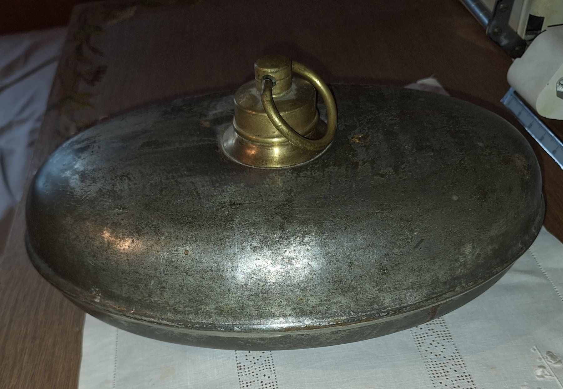 Altri elettrodomestici e apparecchi d’epoca: Antike Metall-Bettflasche – Usato da Opfikon venduto da Carslo5 2
