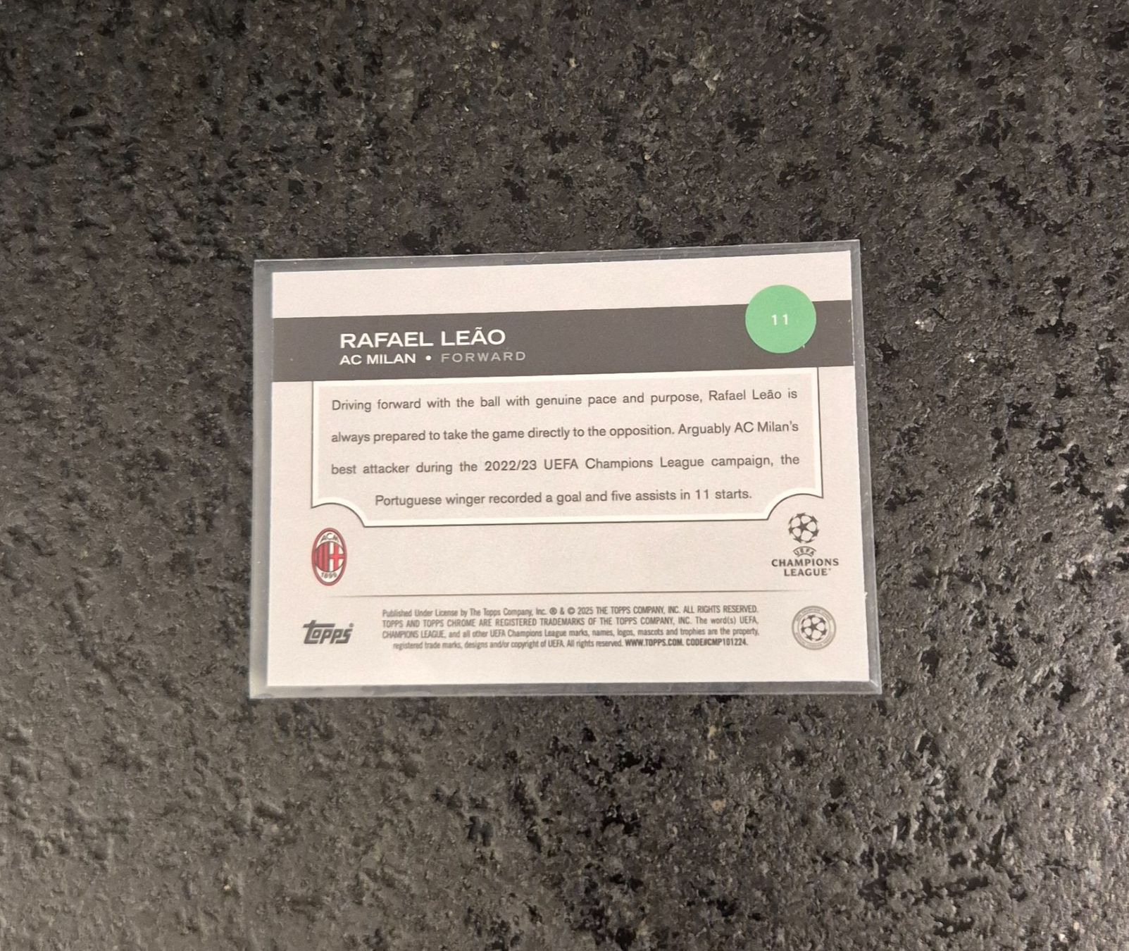 Topps Carte collezionabili: Rafael Leao - AC Milan - Topps – Nuovo (secondo la descrizione) da Burg AG venduto da Danoe 1
