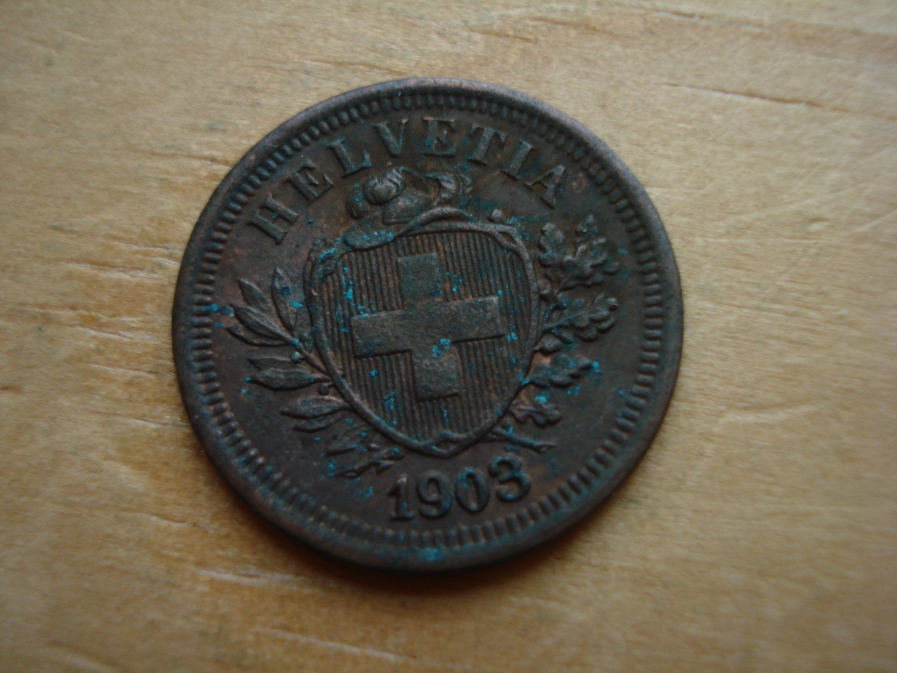 Tutti le monete: (W5) 1 Rappen 1903 – Usato da Erlach venduto da Net-Coins