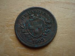 (W5) 1 Rappen 1903