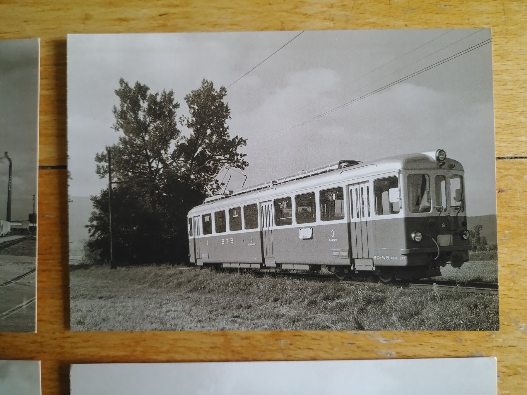 Cartoline postali: 4 AK BTB Birsigthal Bahn – Usato da Amden venduto da vipernatter 2