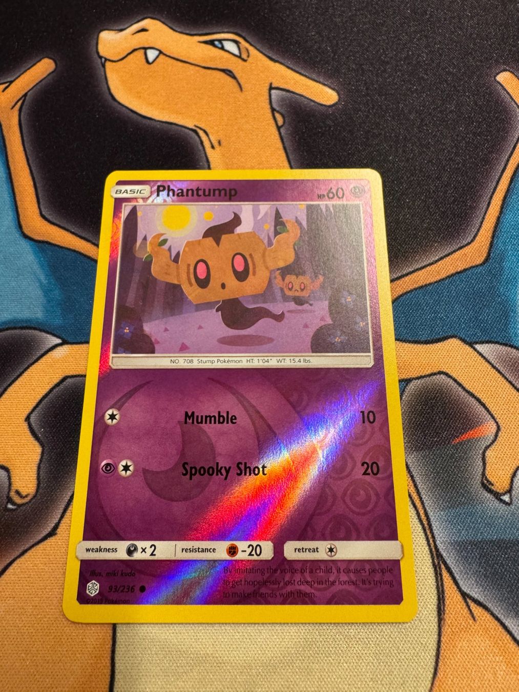 Pokémon Sammelbilder & Trading cards: Phantump (CEC 93) - Reverse Holo - Cosmic Eclipse – Neu (gemäss Beschreibung) aus Bülach von Pfrenzel