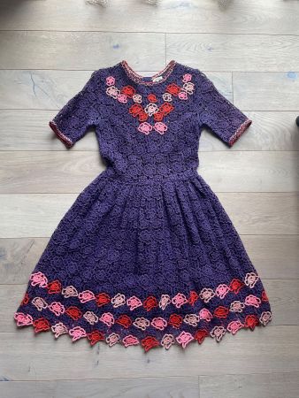 New MANOUSH crochet dress, S/M