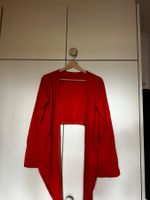 Roter Cardigan, Grösse M, für den Sommer