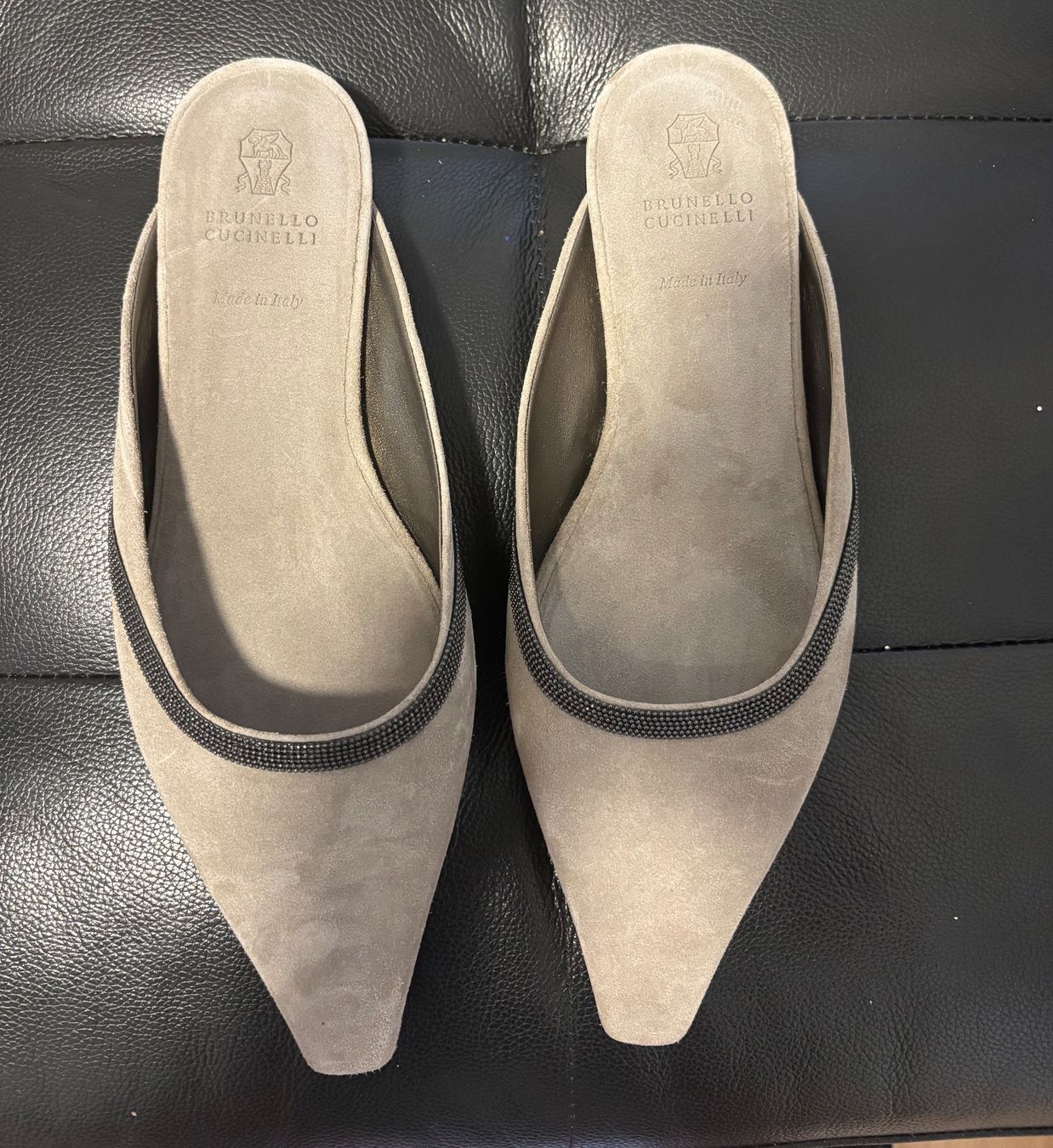 Brunello Cucinelli Scarpe da donna: Brunello Cucinelli Beige Ballerinas – Usato da Chur venduto da Cuteclothes7k 1