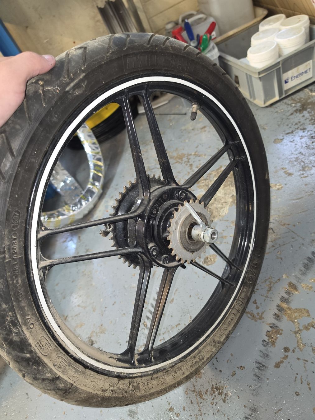 Pièces pour mobylette: Radsatz Puch 17Zoll  – D'occasion à Lenggenwil par Opc_Power 4