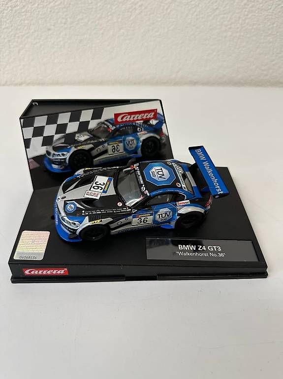 Carrera Modellini d'auto: Carrera Evolution BMW Z4 GT3 Walkenhorst No.36 Modellauto – Usato da Obernau venduto da Arche_Noah_Brocki 1