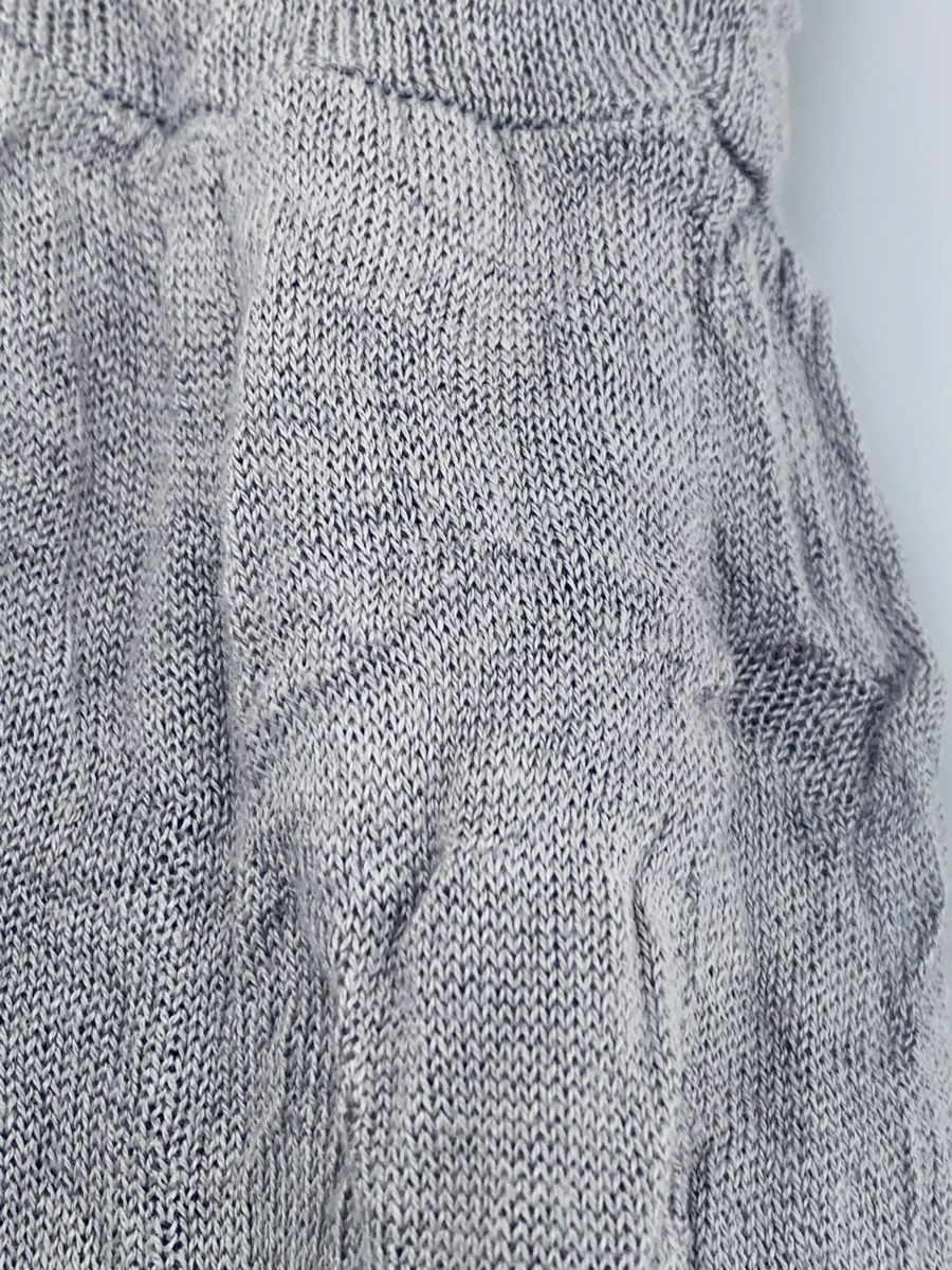 Jacken: Knitterlook Strickjacke, hellgrau, Gr. M,  ÄRMELLOS, TOP! – Gebraucht aus Schwanden GL von Cicala 4