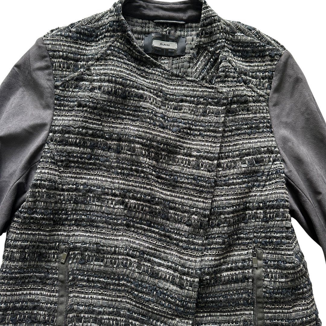 Riani Jacken: RIANI tweed jacket, elegant modern classic, size L – Gebraucht aus Zofingen von JumpInVintage 1