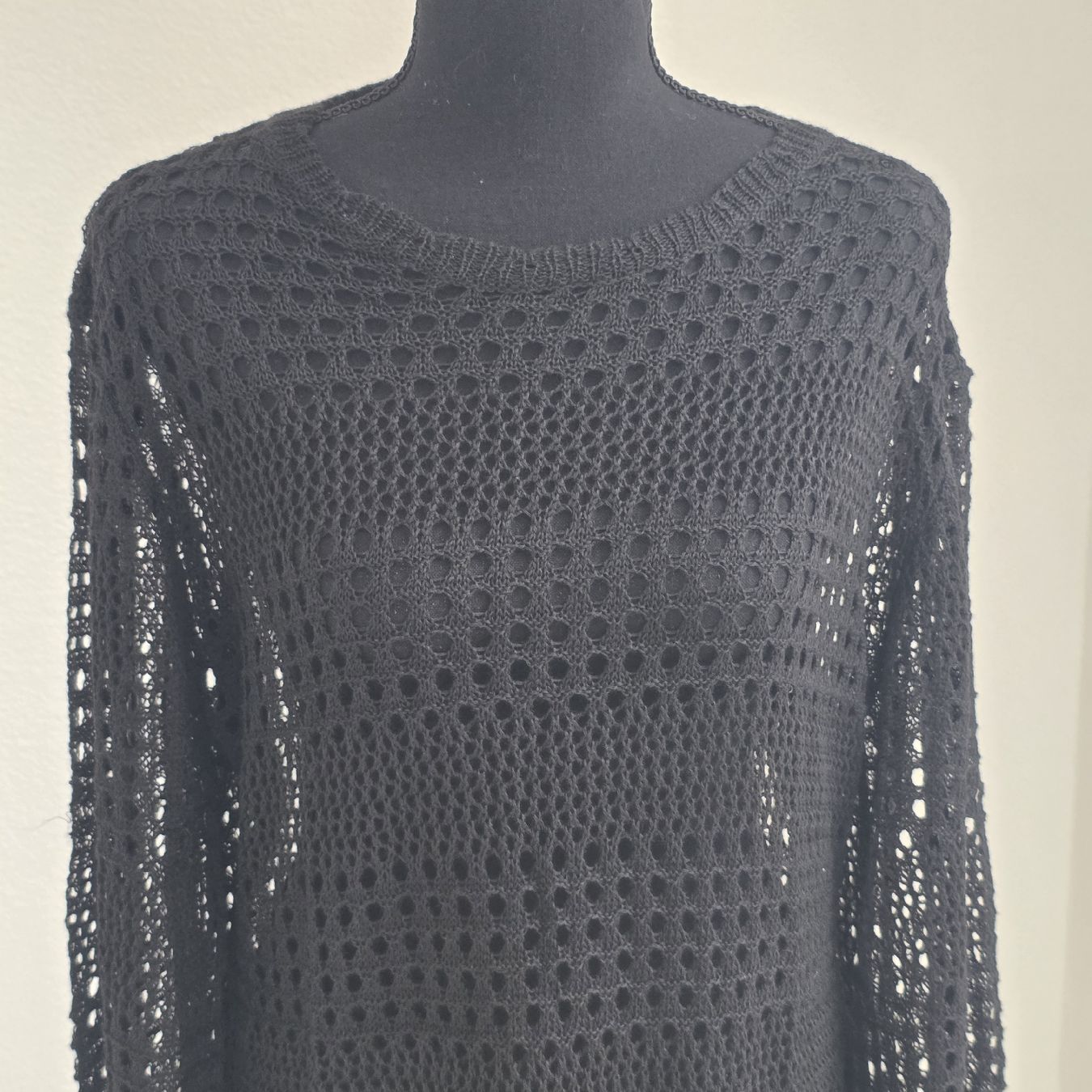 Pullover & Sweatshirts: Damen Pullover schwarz grob gestrickt Neu  – Neu (gemäss Beschreibung) aus Rheinsulz von Gilea 1