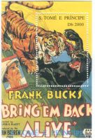 Block "Tiger & schwarzer Panther" São Tomé und Príncipe
