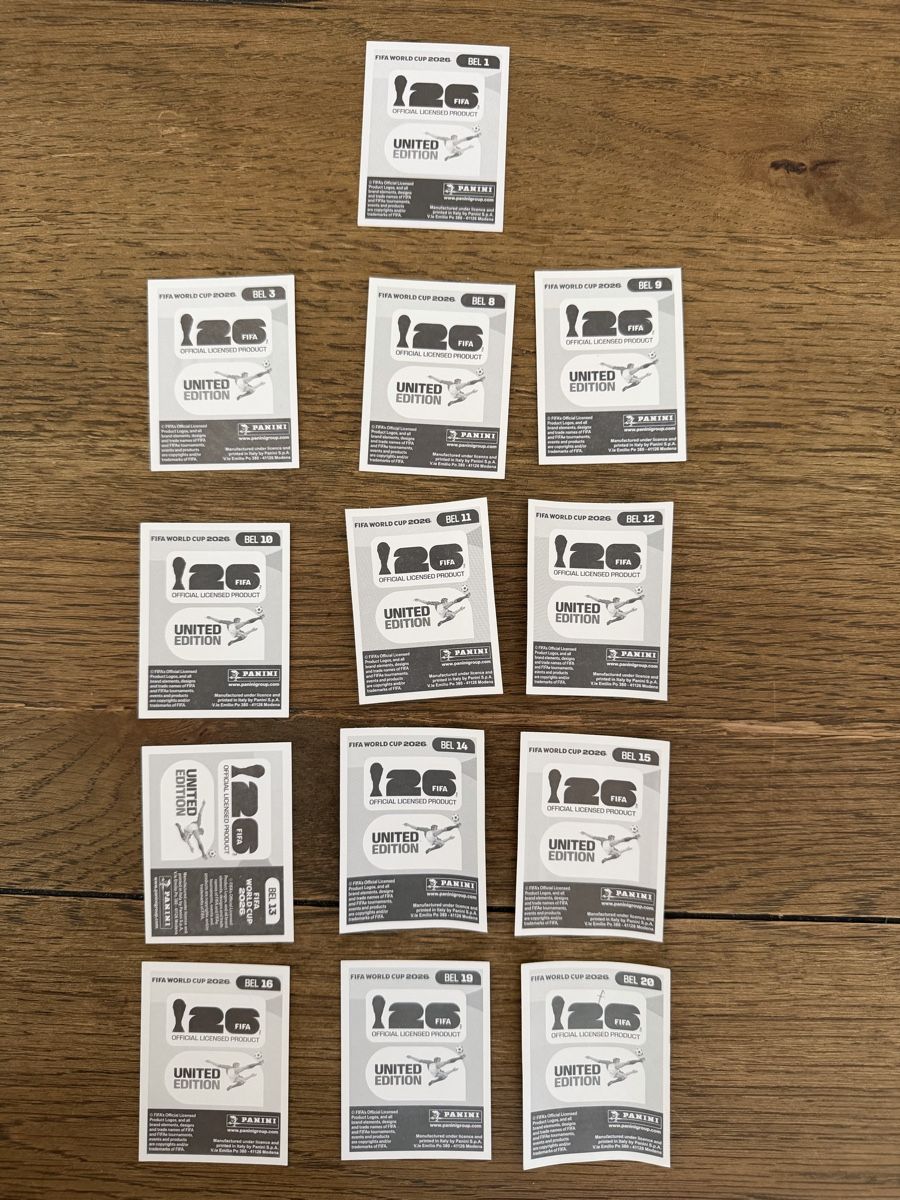 Panini Carte collezionabili: Panini WM 2026 Sticker, Diverse Belgien – Nuovo (secondo la descrizione) da Seengen venduto da Gegu2 1