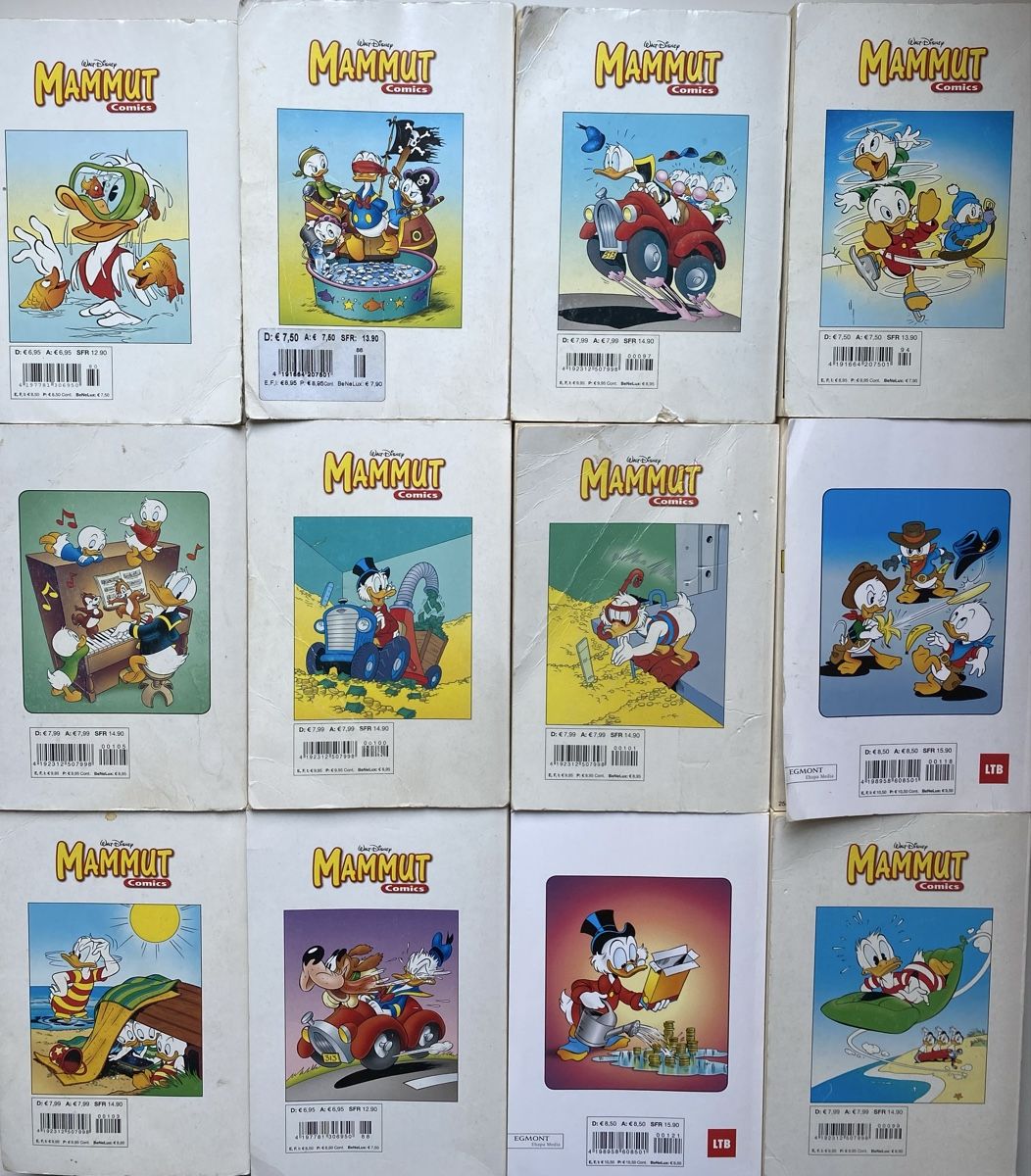 Fumetti: Donald Duck MAMMUT LTB comics – Usato da Hombrechtikon venduto da Jap11 2