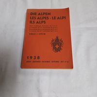 Die Alpen / Les Alps / Le Alpi / Ils Alps  1938