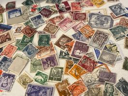 Lot 42: lot mit mix Briefmark
