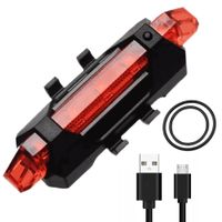 Fahrradlicht Rücklicht / per USB aufladbar / LED Velolicht