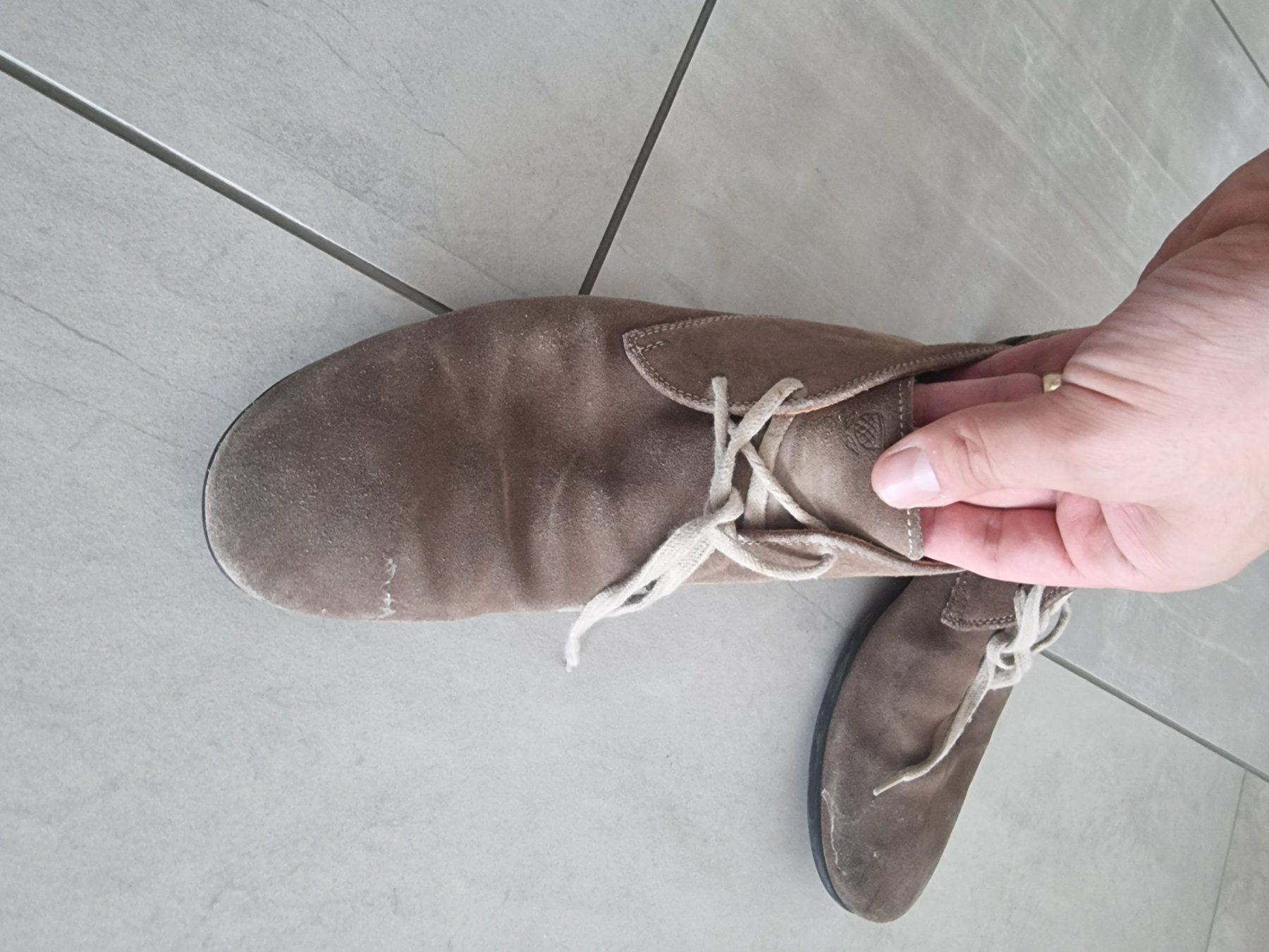 Navyboot Scarpe da uomo: Navyboot Schuhe / Schnürer Wildleder gr.41 – Usato da Wohlen AG venduto da niki31 2