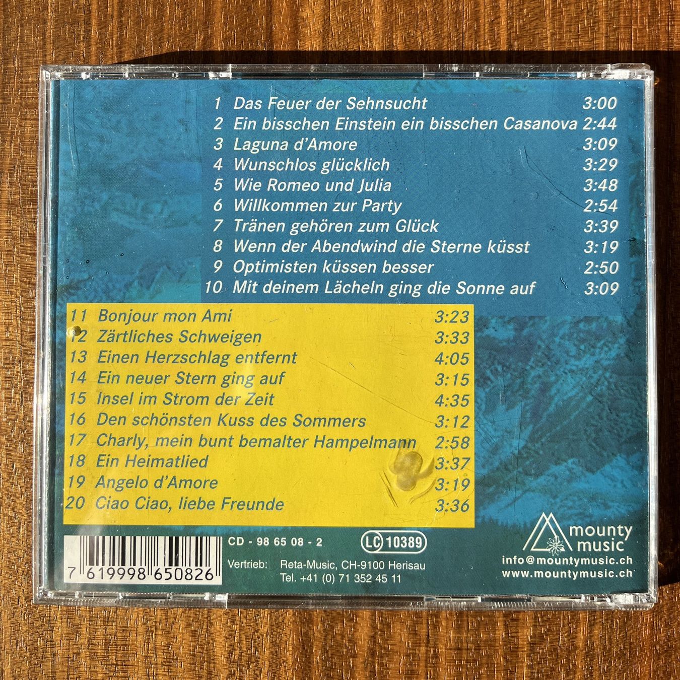 CD: CD Francine Jordi – Usato da Eggiwil venduto da Harleyman54 1