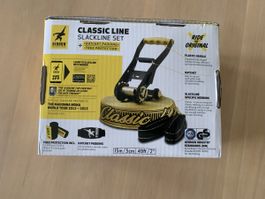 Gibbon Classic Line Slackline Set 15m neuwertig