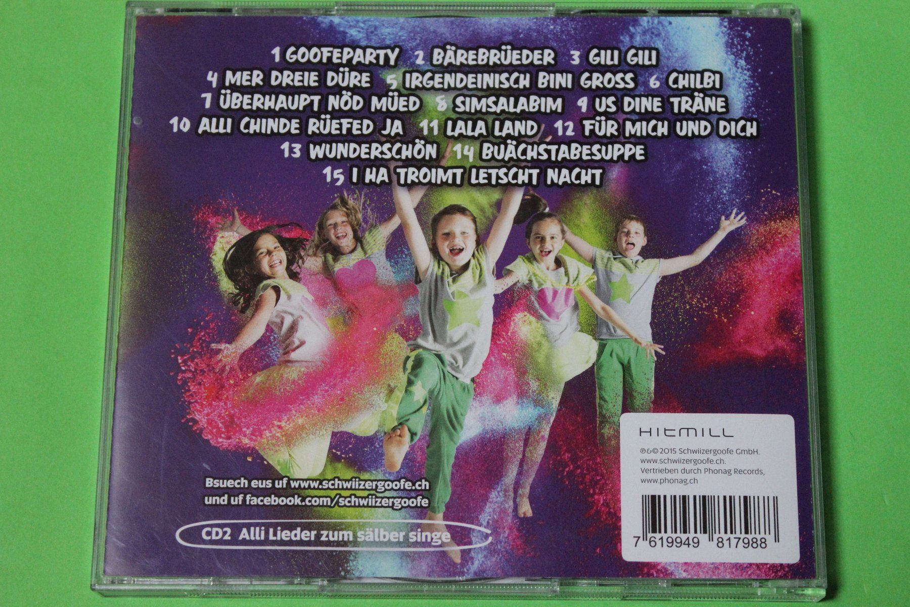 CD: Schwiizergoofe - Schwiizergoofe 4 2CDs 2015 – Usato da Tübach venduto da JamesStone 2