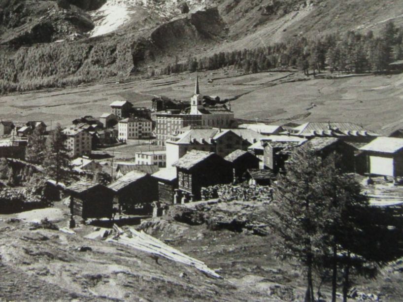 Cartoline postali: SAAS FEE ANNO 1935 VS AK – Usato da Ettingen venduto da Hausi4711 1