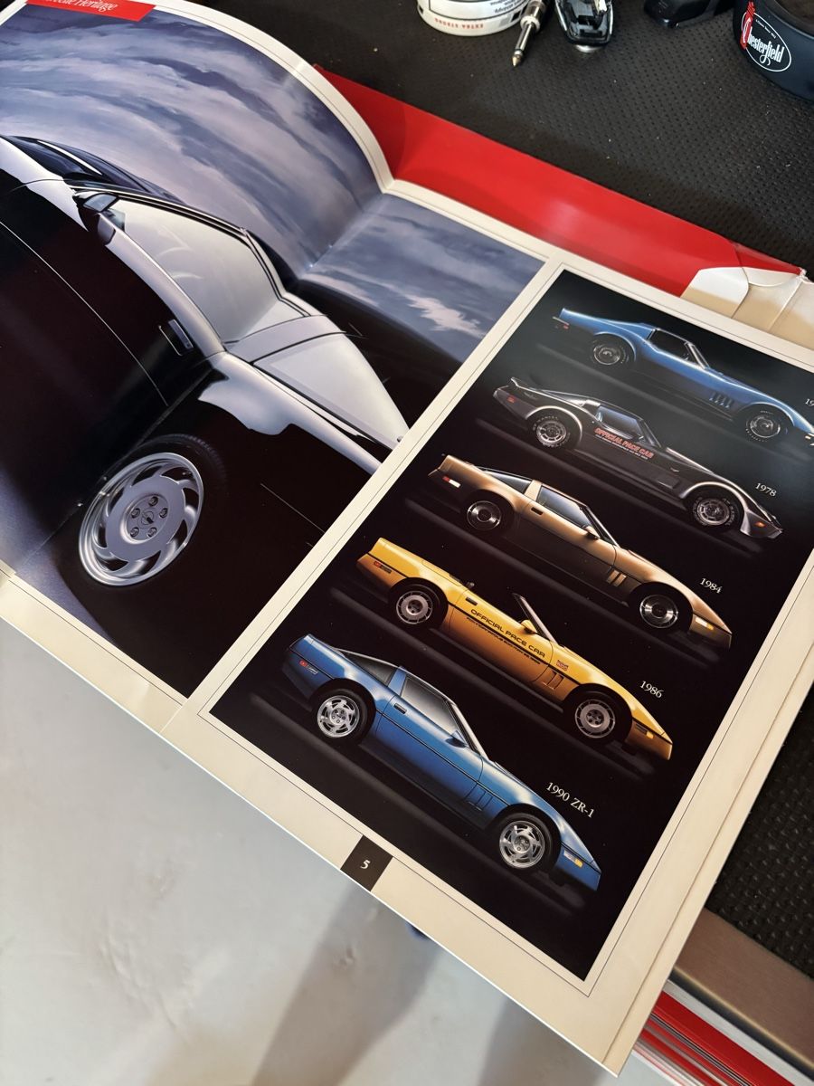 Chevrolet Documenti: 1991 Corvette Prospekt  – Nuovo (secondo la descrizione) da Oberwil BL venduto da nic_pz2y 2