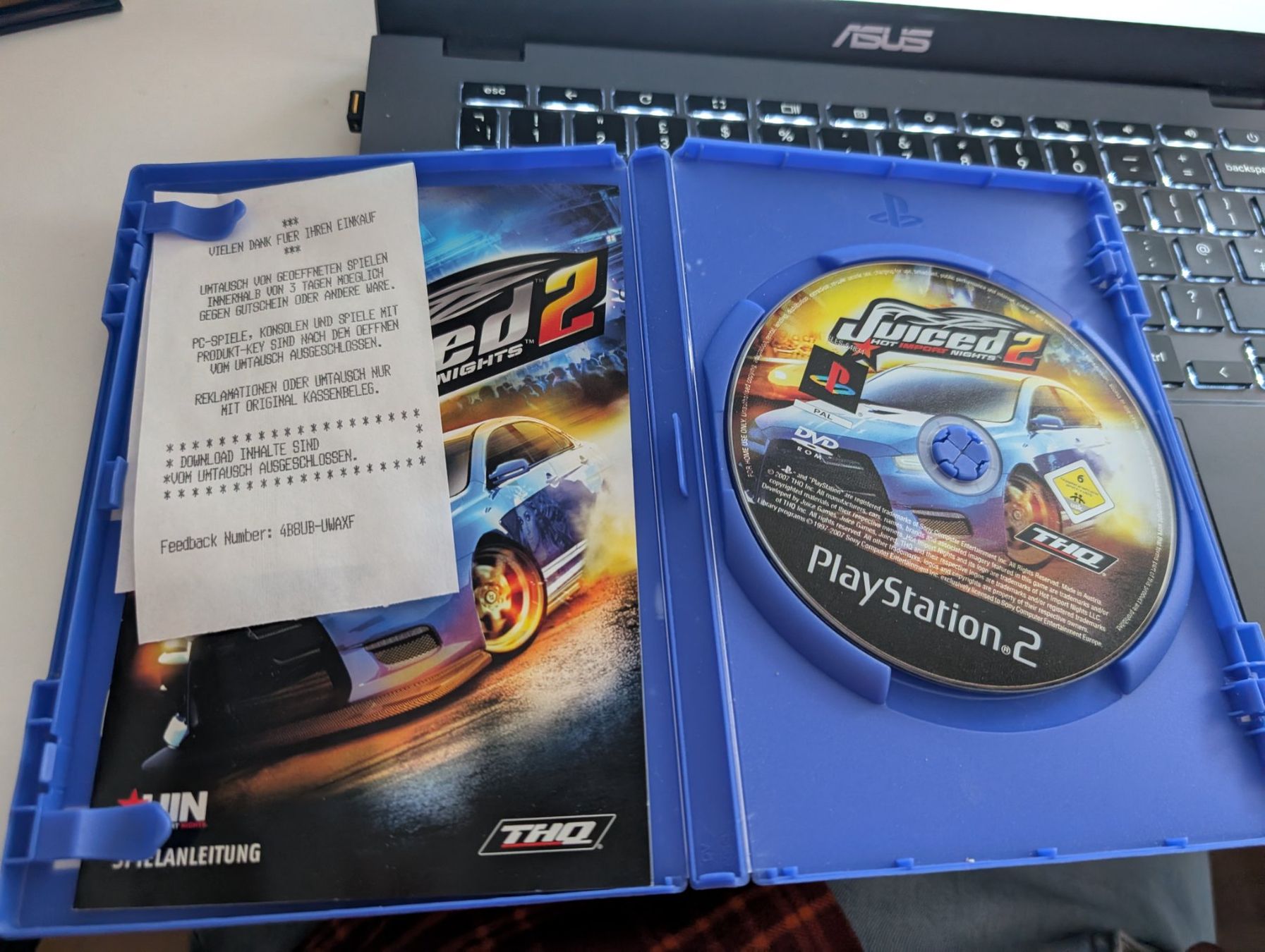 Sony Giochi: Juiced 2 Racing - Playstation 2 PS2 Game - CIB – Usato da Hünenberg See venduto da SpecialEditionGaming 2