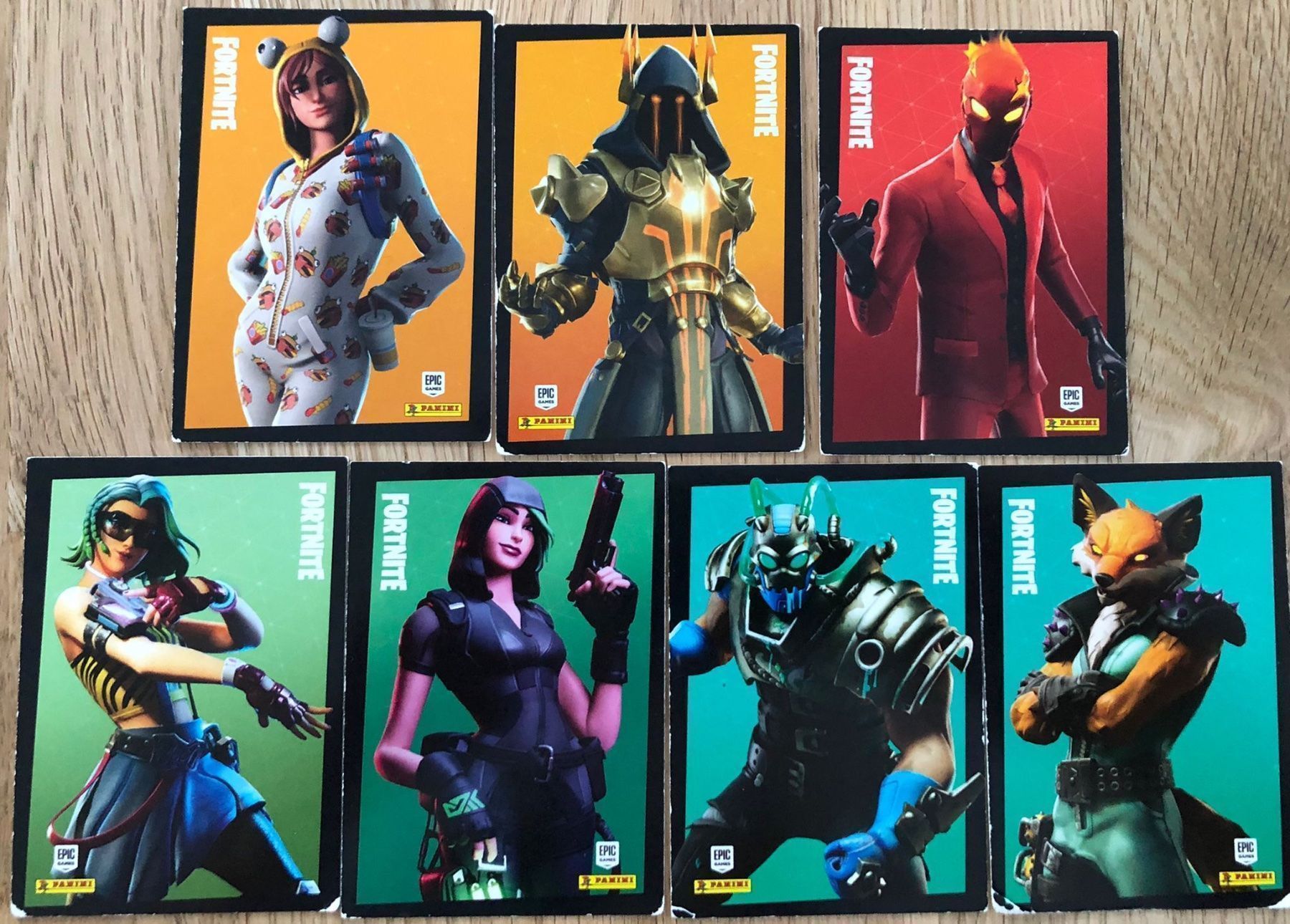 Panini Sammelbilder & Trading cards: Fortnite Sammelkarten 5 – Gebraucht aus St. Gallen von Nickat