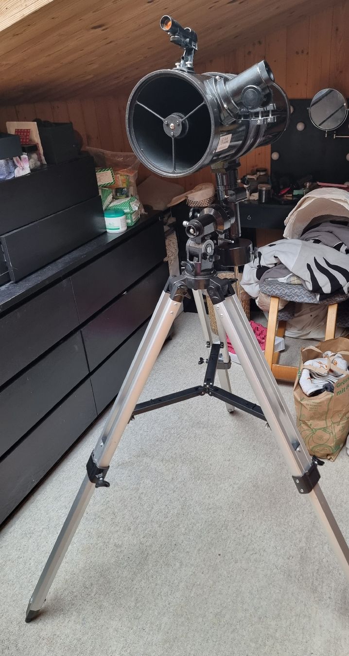 Omegon Telescopi: Omegon 150/750 EQ-3 Teleskop – Usato da Rifferswil venduto da sandra0010 5