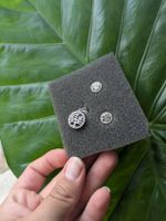 Schmuckset Lebensbaum Anhänger und Ohrstecker Silber 925