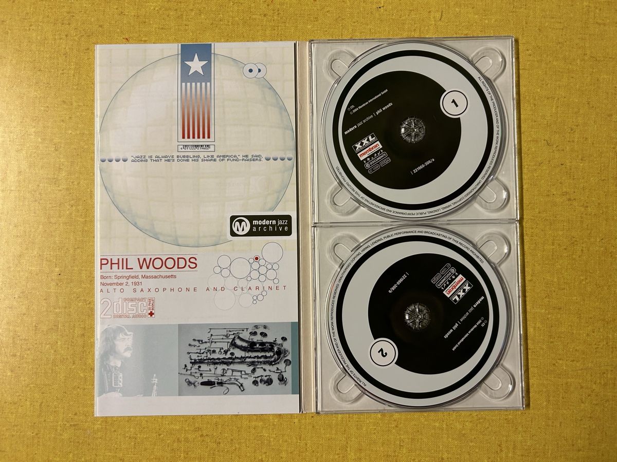 CDs: Phil Woods - Modern Jazz Archive, 2CD Set, Selten! – D'occasion à Lanzenhäusern par vic63 1