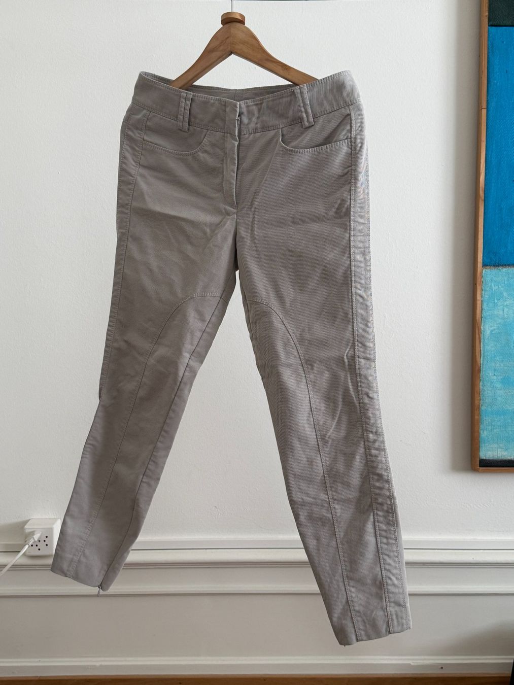 Pantalons: St. Emile Damen Hosen hellgrau Grösse 36 schmal – D'occasion à Basel par Smarten 4