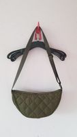 Sac bandoulière matelassé kaki