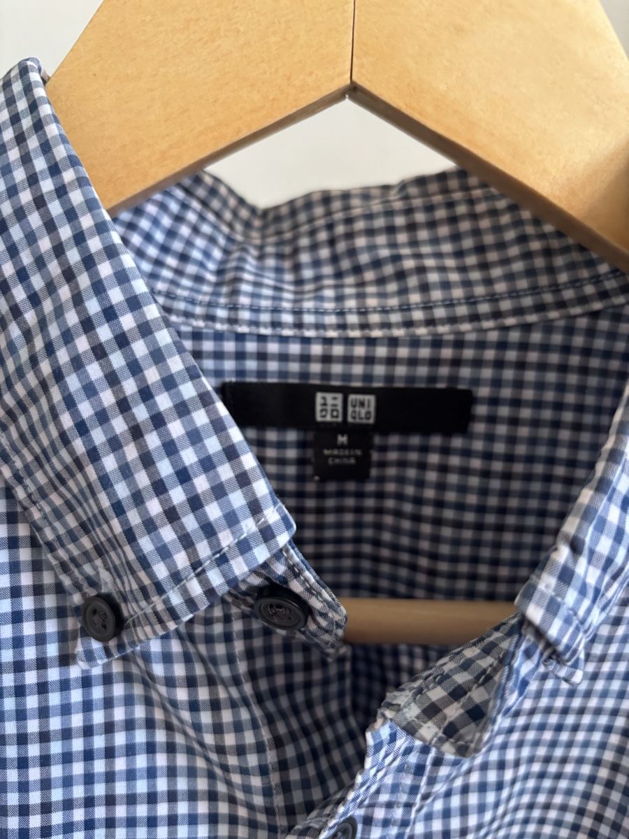 Uniqlo T-shirt: Checked Shirt Uniqlo  – Nuovo (secondo la descrizione) da Alpnachstad venduto da mar_6ckd 1