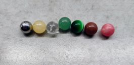 Lot von 7 Kugeln 10mm Gilbert Albert