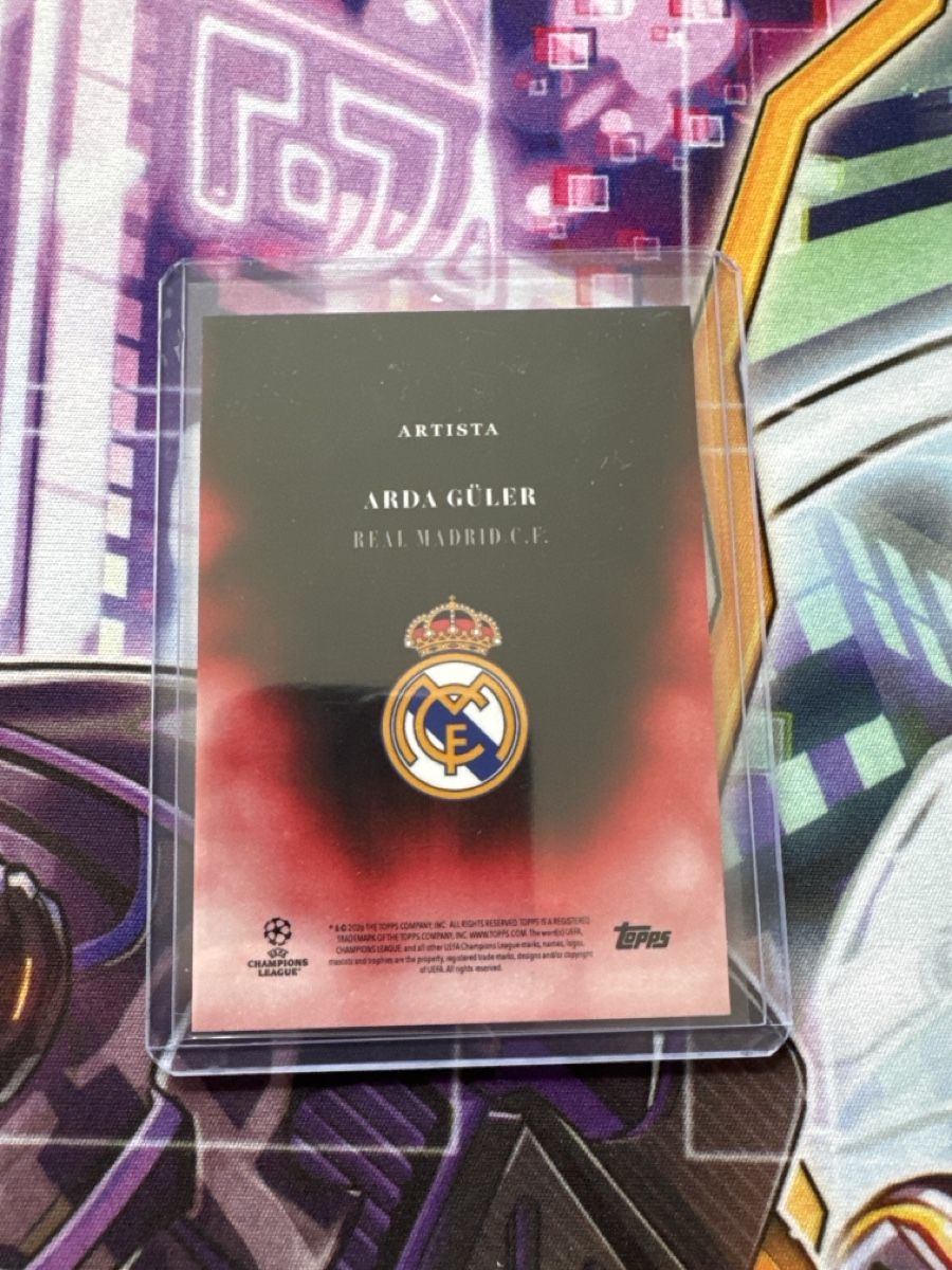 Topps Carte collezionabili: Insane Arda Guler 5of5 card Artista insert! – Nuovo (secondo la descrizione) da Oberkirch LU venduto da nic.cards21 1