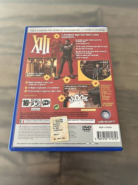 Giochi: XIII Platinum Edition Playstation 2 – Usato da Hohenrain venduto da Manuelch01 1