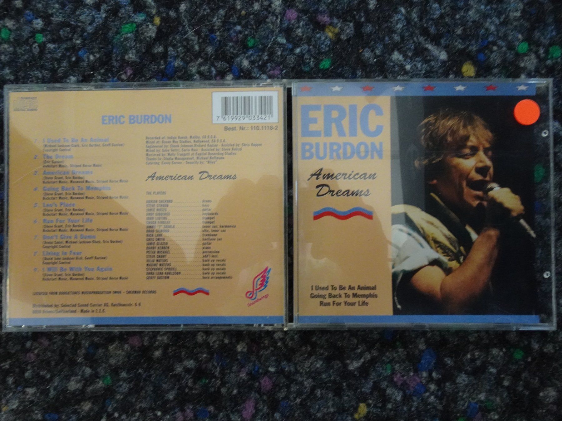 CD: CD : Eric Burdon – Usato da Lotzwil venduto da Kiddis