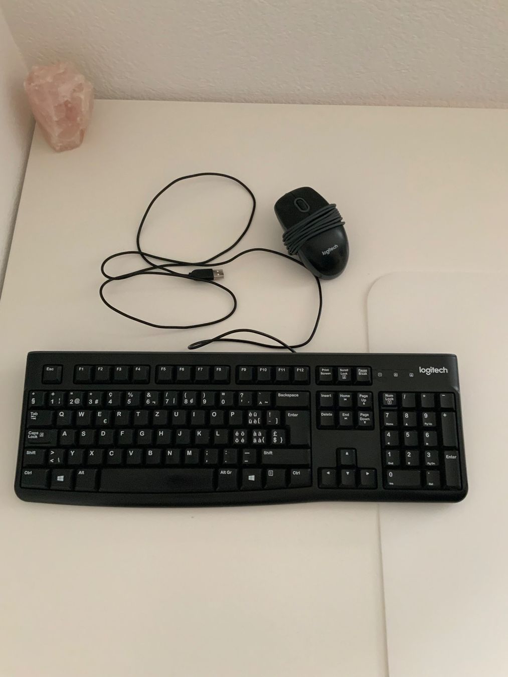 Logitech Claviers: Logitech Keyboard & Mouse Set, schwarz, Top Zustand! – Neuf (Voir description) à Rümlang par Darilu99 1