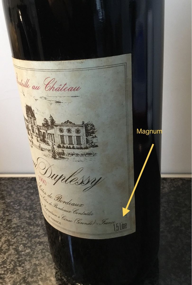 Vino: Château Duplessy Magnum 1990 – Nuovo (secondo la descrizione) da Rüschlikon venduto da succes08 5